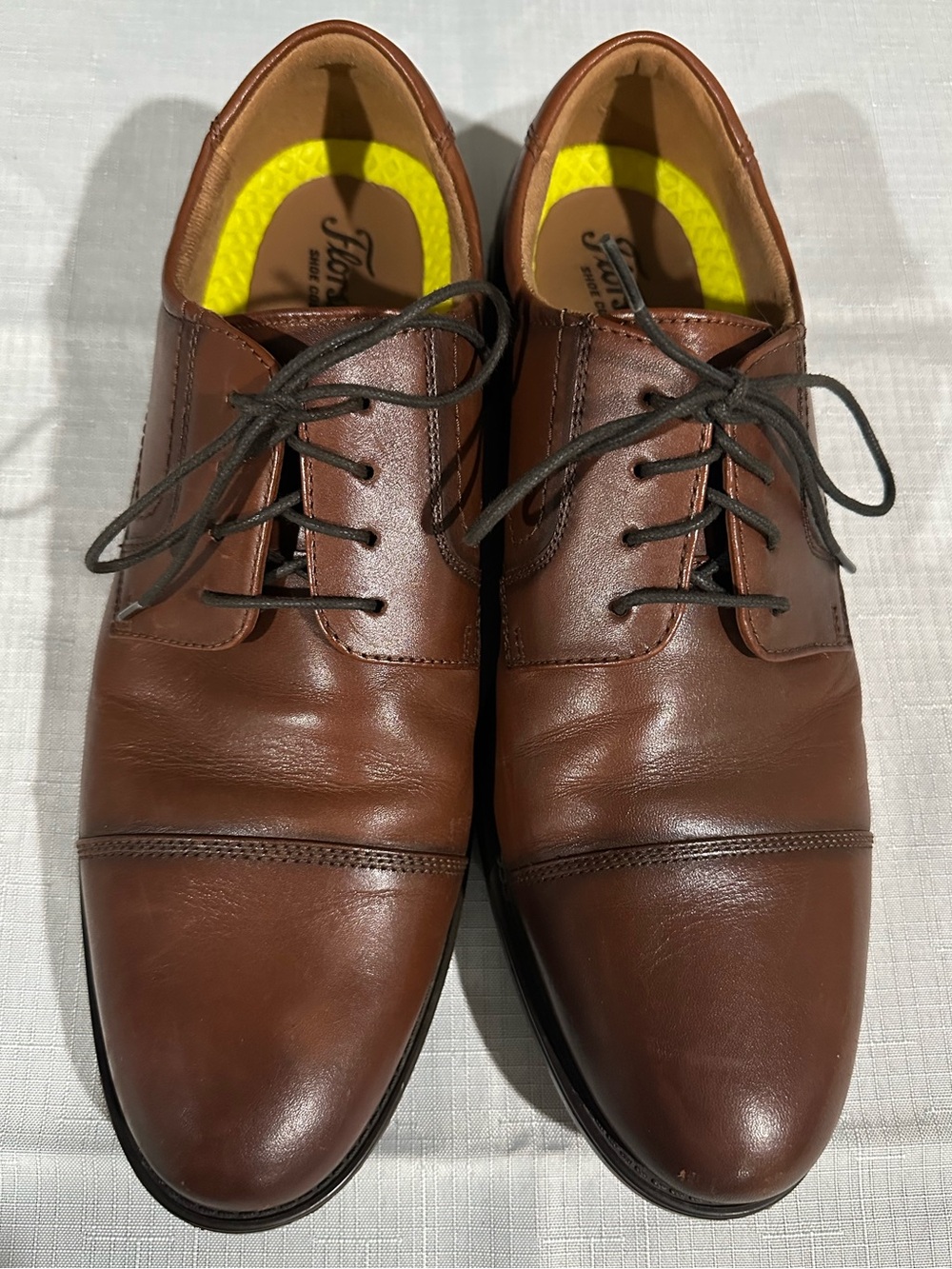 Men’s Brown Floraheim Dress Shoes Size 9.5